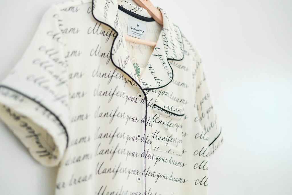 Manifest your Dreams Short Sleeve Top & Short Set