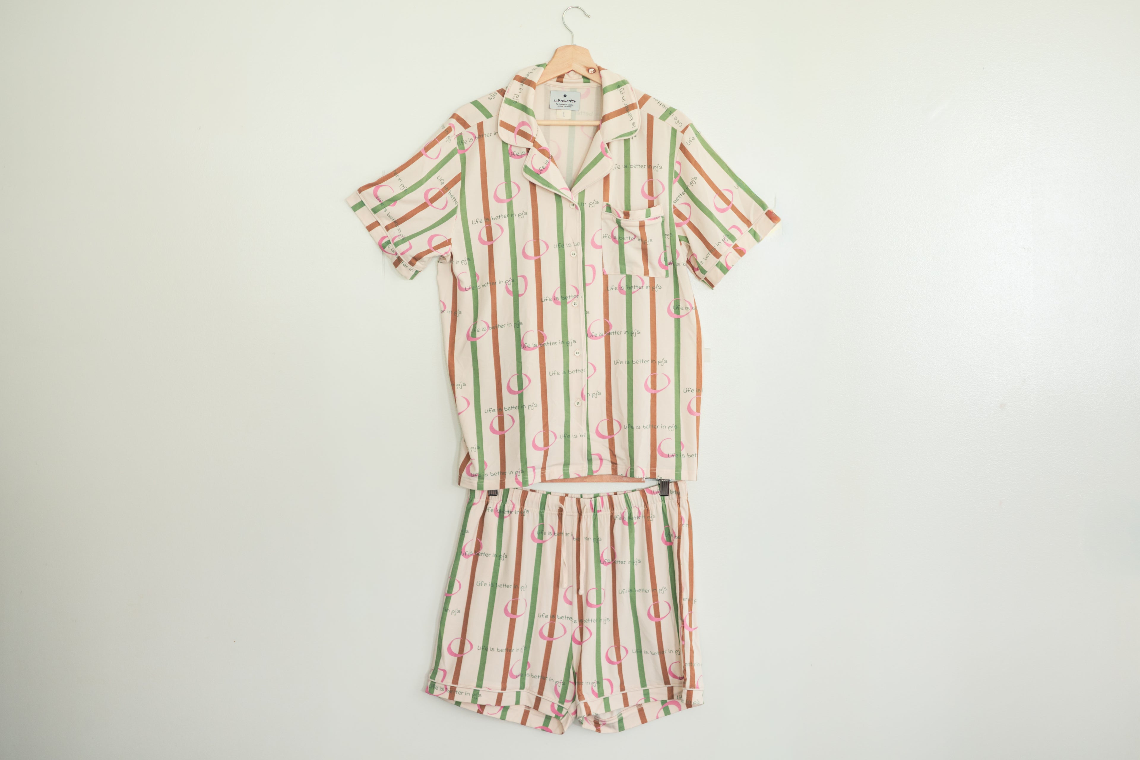 Life is Better in PJ’s - Short Sleeve & Shorts Set