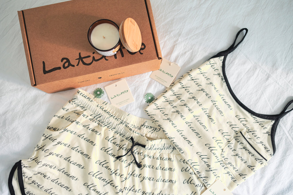 The Gift Set- Manifest your Dreams Singlet Set x Candle