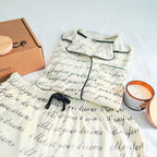 The Gift Set -Manifest your Dreams Short Sleeve Set x Candle