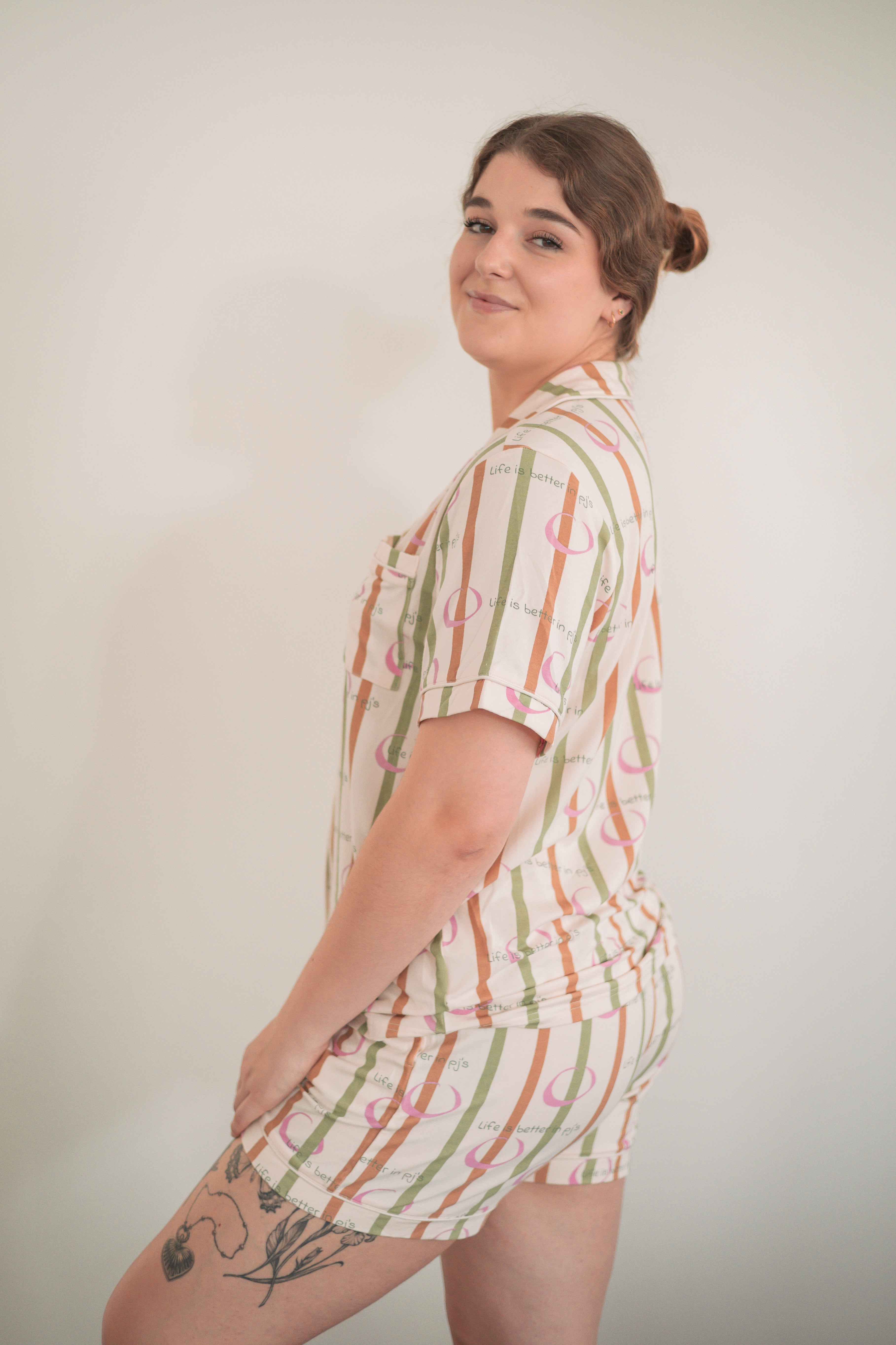 Life is Better in PJ’s - Short Sleeve & Shorts Set