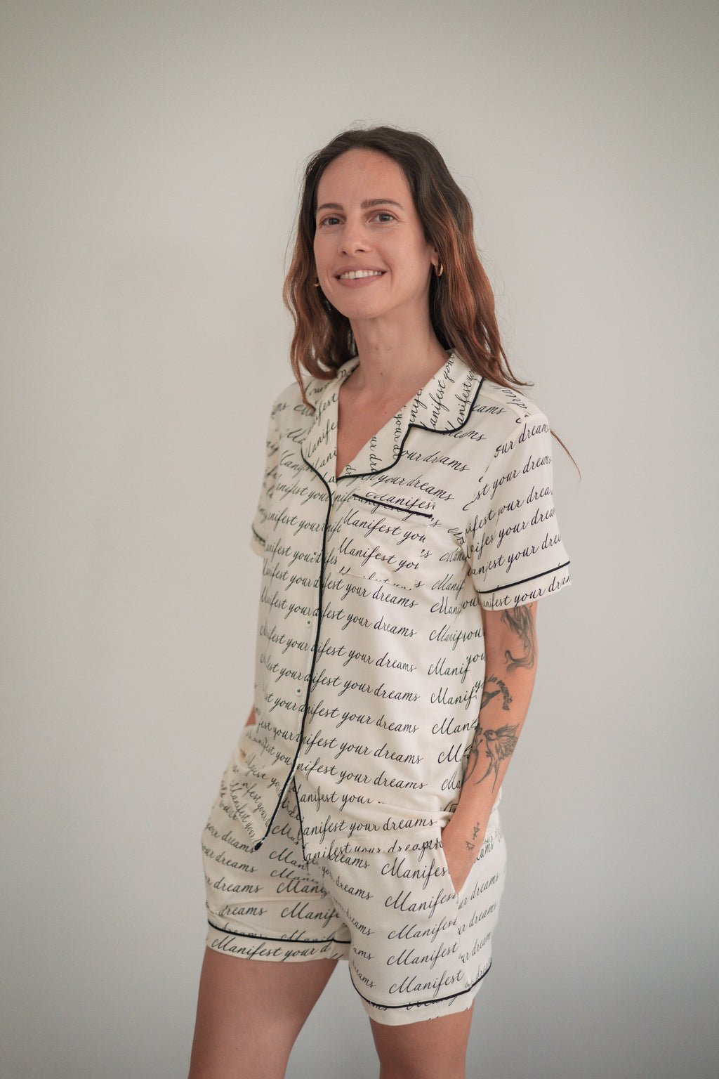 Manifest your Dreams Short Sleeve Top & Short Set