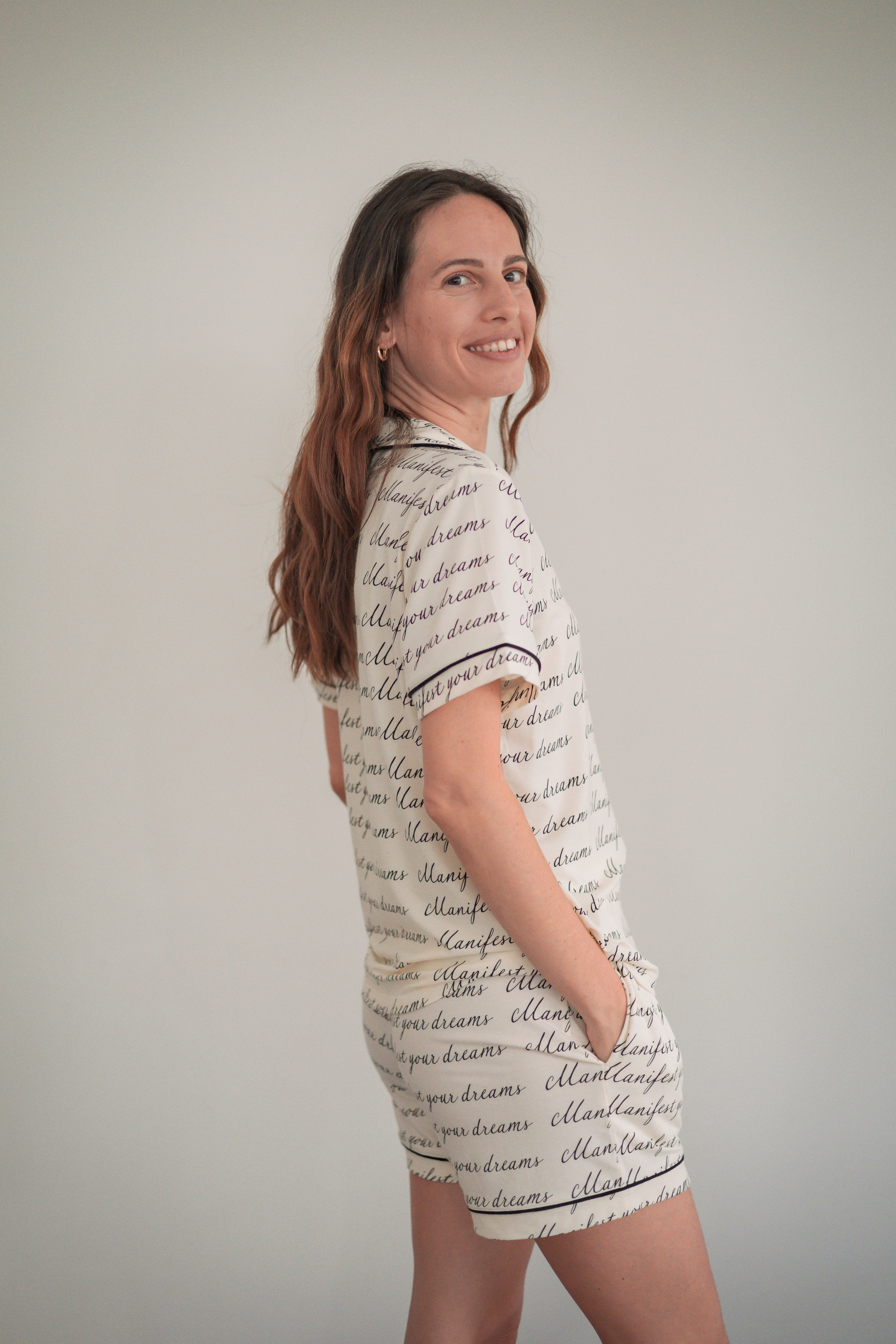 Manifest your Dreams Short Sleeve Top & Short Set