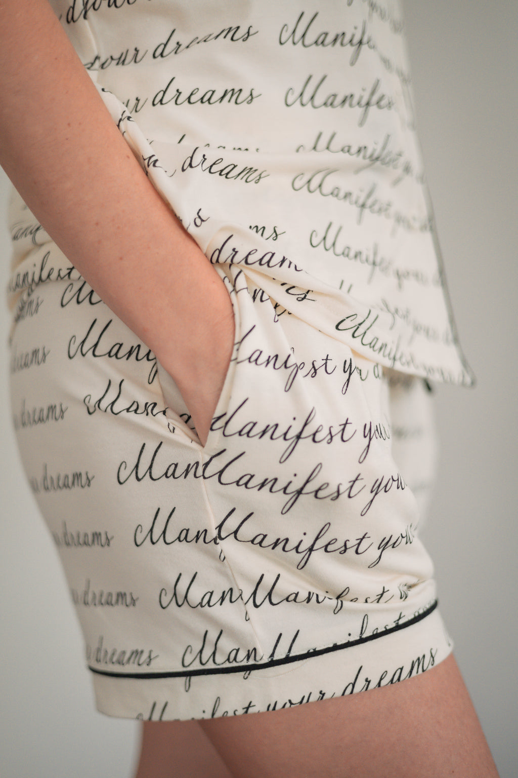 Manifest your Dreams Short Sleeve Top & Short Set