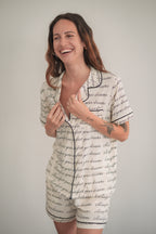 Manifest your Dreams Short Sleeve Top & Short Set