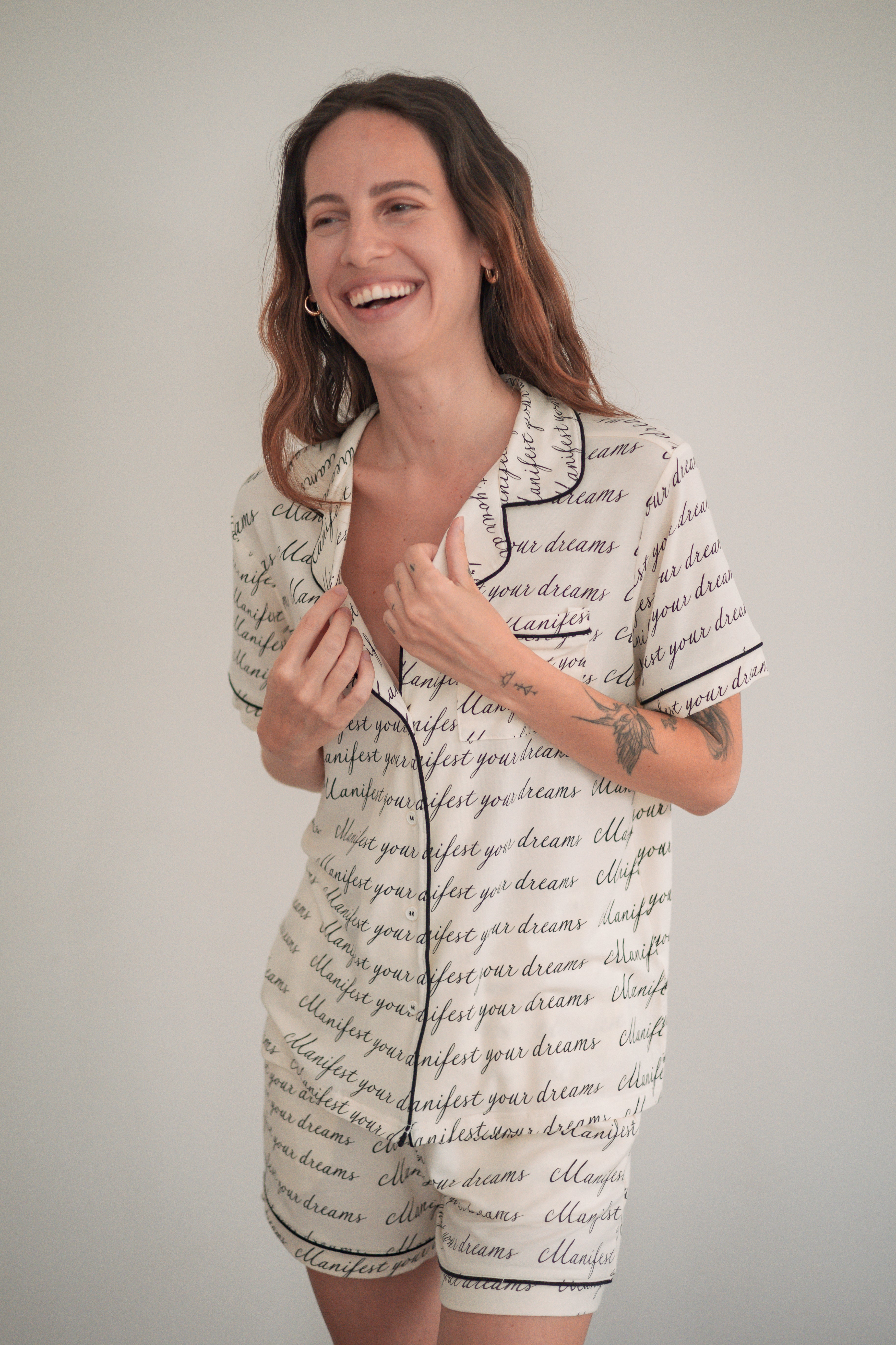 Manifest your Dreams Short Sleeve Top & Short Set