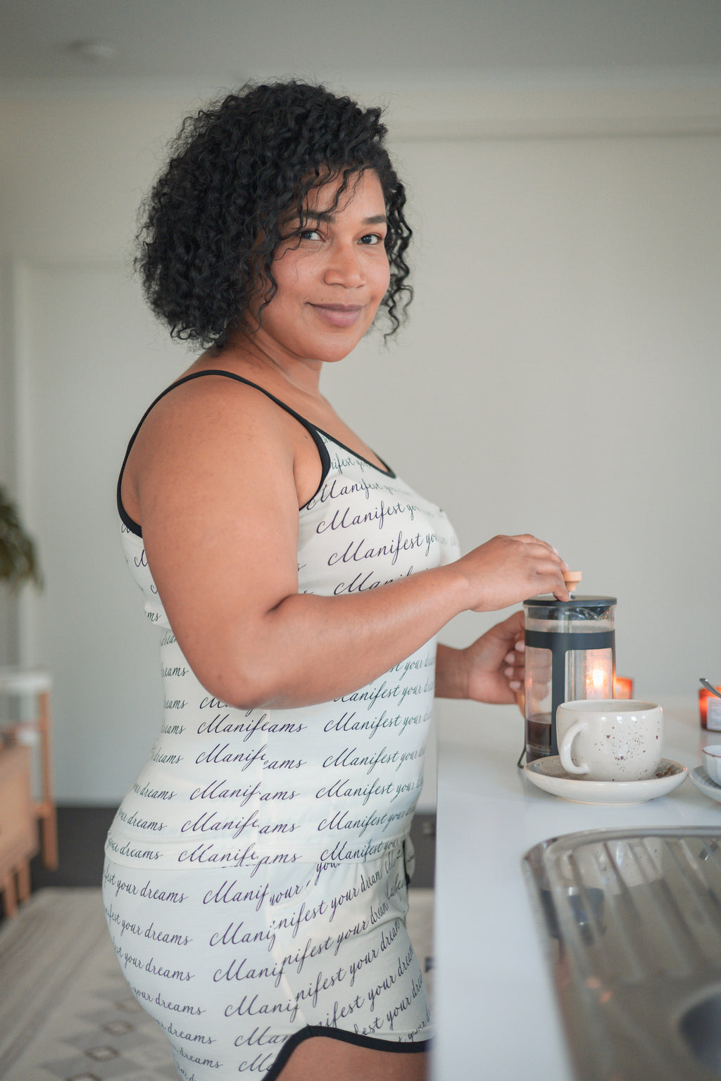 Manifest your Dreams Singlet & Shorts Set