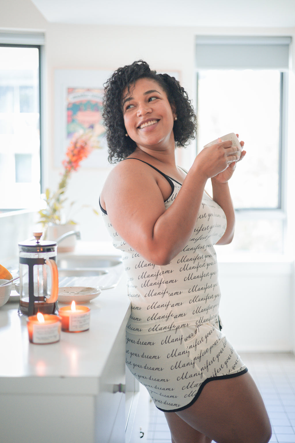 Manifest your Dreams Singlet & Shorts Set