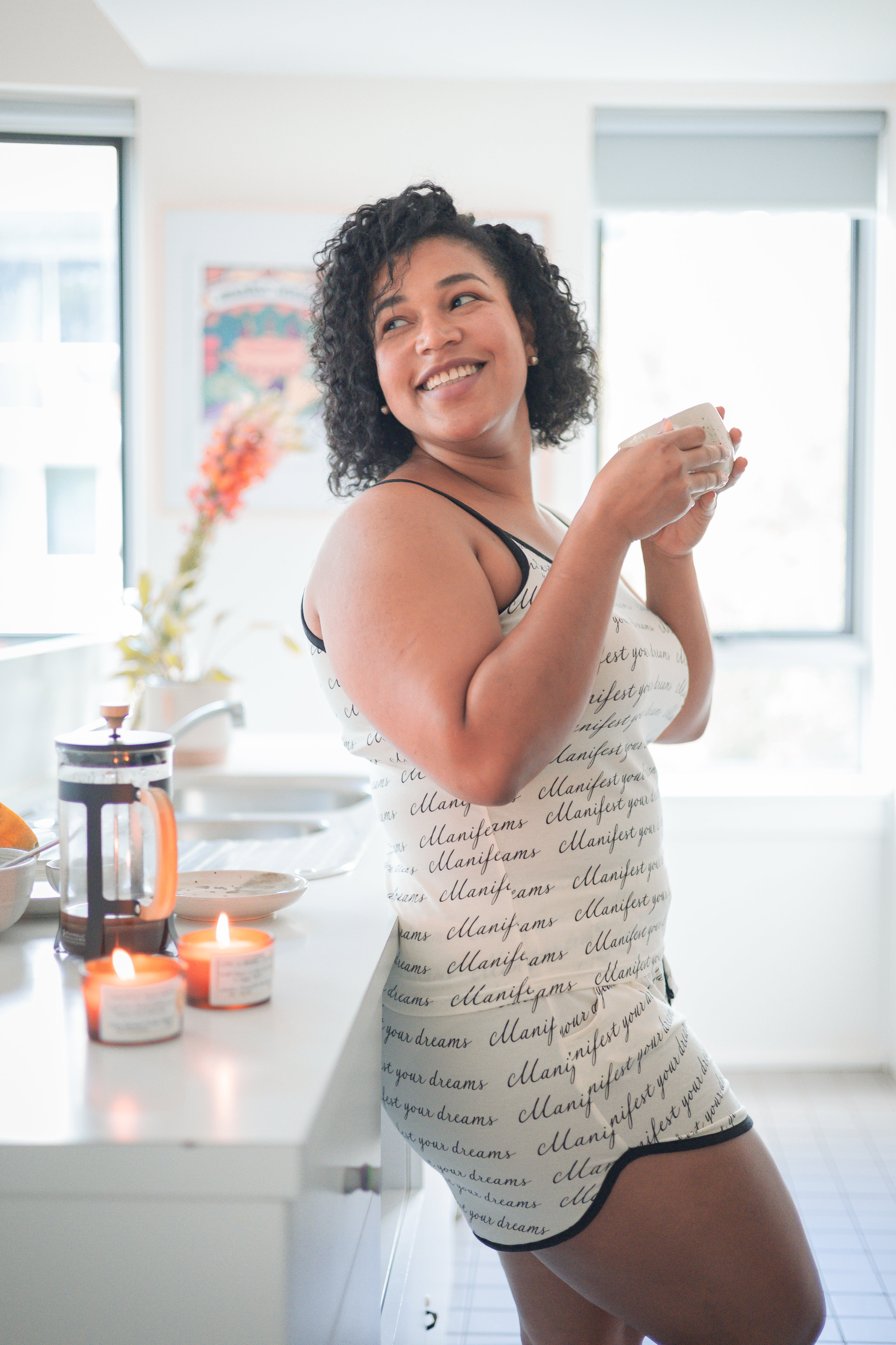 Manifest your Dreams Singlet & Shorts Set